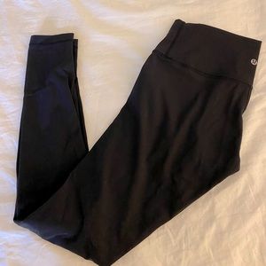 High rise lululemon wunder unders